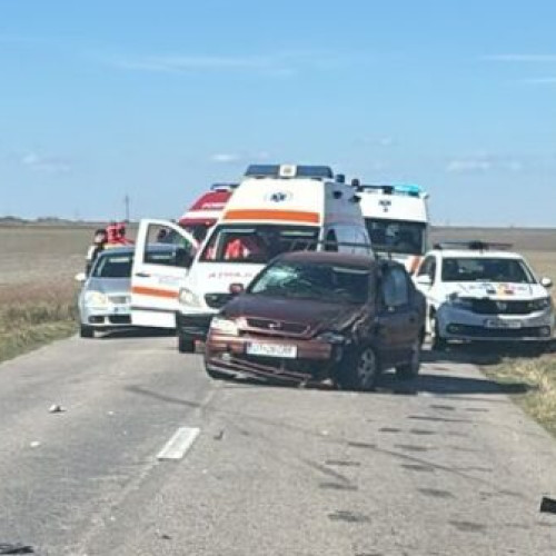 Accident rutier la Lisa: O femeie rănită, trei șoferi testați