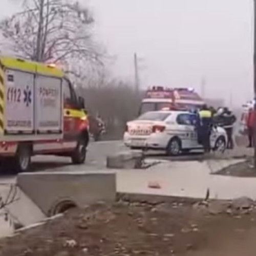 Accident rutier în comuna Brebeni