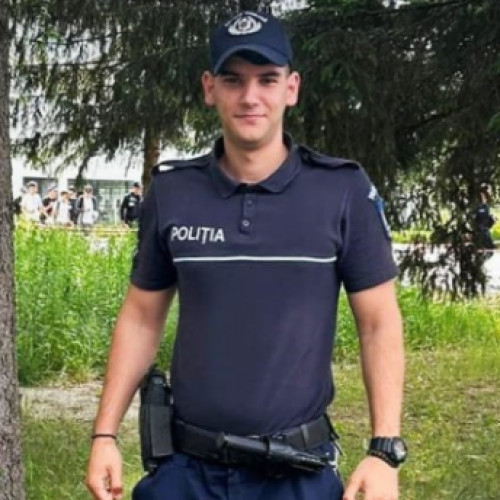 Un elev al școlii de agenți de poliție a salvat un bărbat de la moarte