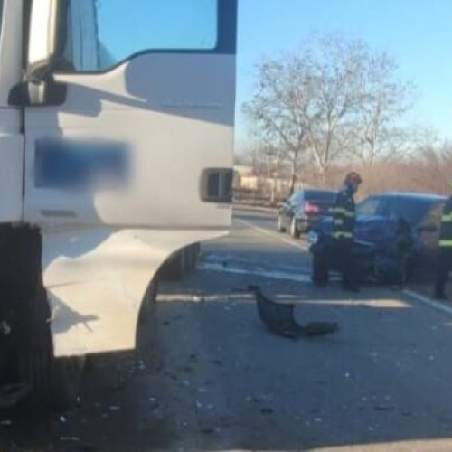 Accident rutier grav în Slatina