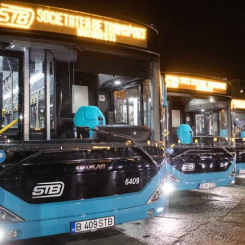 Autobuzele din București nu vor circula pe calea de rulare a tramvaielor până miercuri