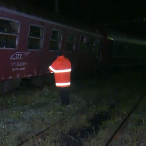 Deraierea unui tren CFR Calatori în județul Covasna