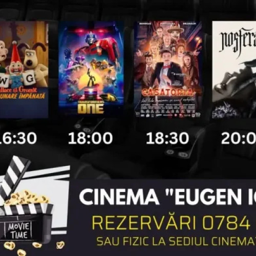 Cinema ”Eugen Ionescu” anunță filme noi