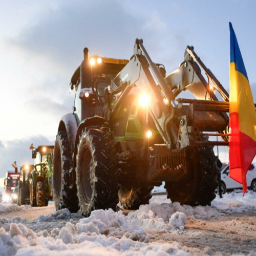 Protestele fermierilor și transportatorilor la Afumați continuă. Refuzul populației de a participa la manifestația de la Parlament.