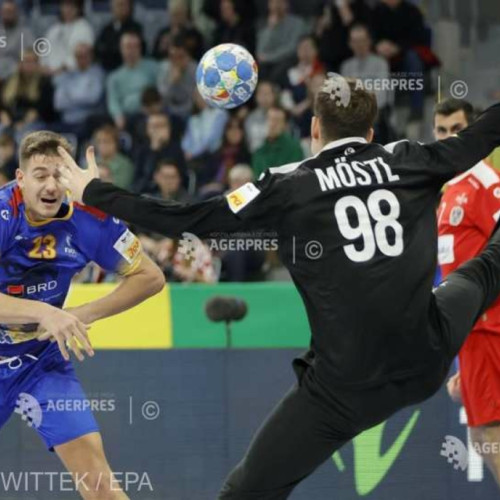 România pierde confruntarea masculină de handbal contra Austriei în Campionatul European cu rezultatul 31-24