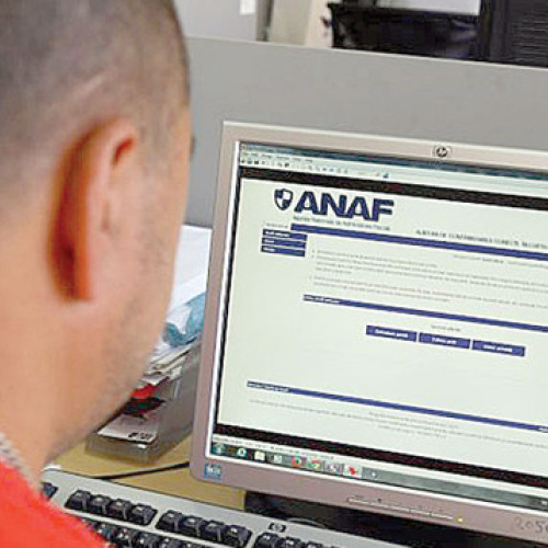 Formularul de Declarație unică pentru PFA-uri disponibil pe site-ul ANAF