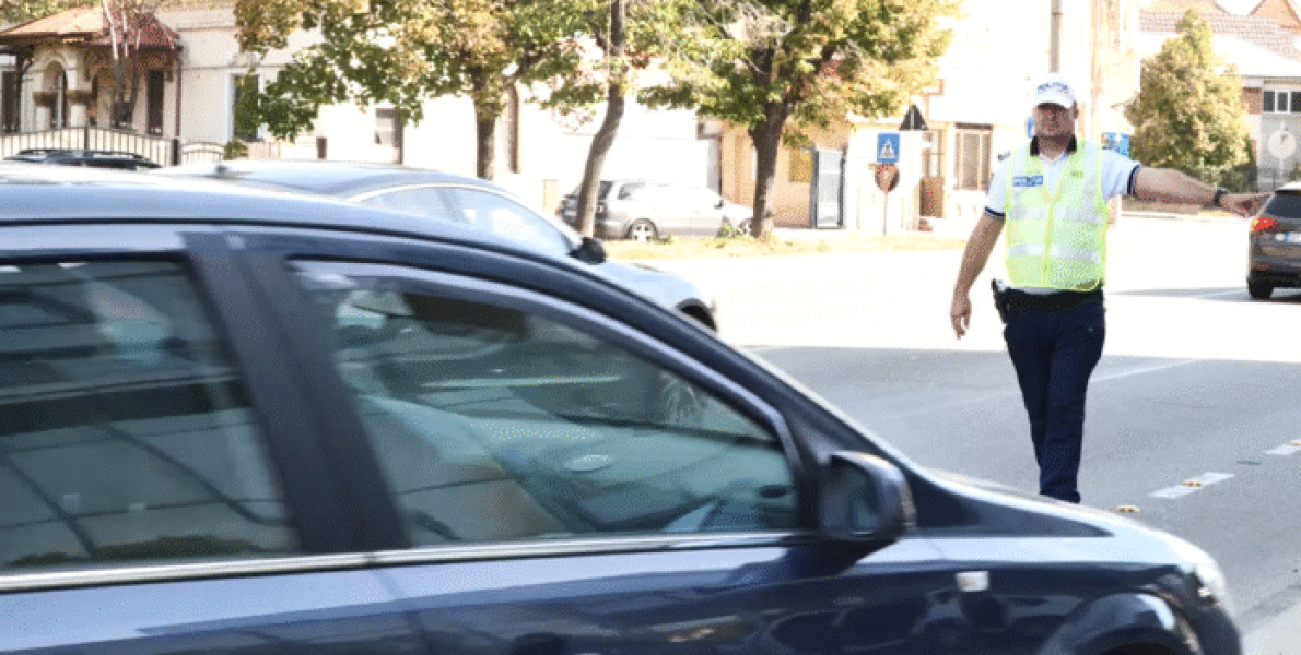 Acțiune a poliției rutiere din Olt pentru siguranța rutieră și aplicarea sancțiunilor