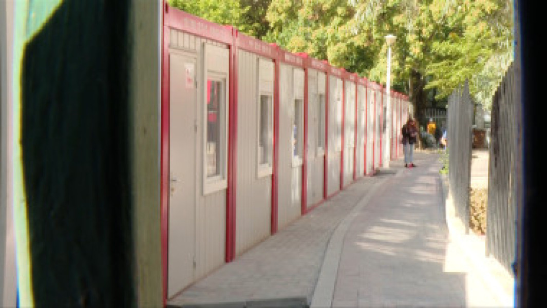 Tramvaiul deraiat după ce o trotinetă a fost lăsată pe șine