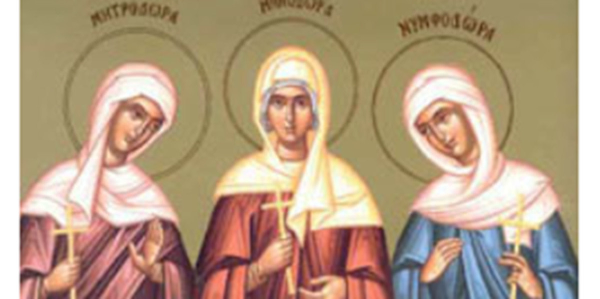 Mucenițele Minodora, Mitrodora și Nimfodora în Bitinia, în vremea lui Maximian