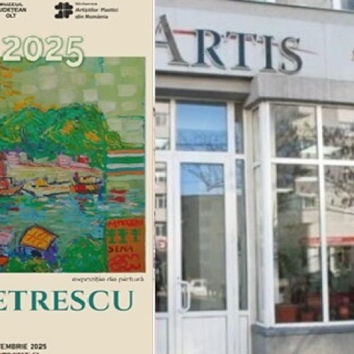 Expoziție plastică a unui renumit artist, organizată la Slatina. Despre cine este vorba