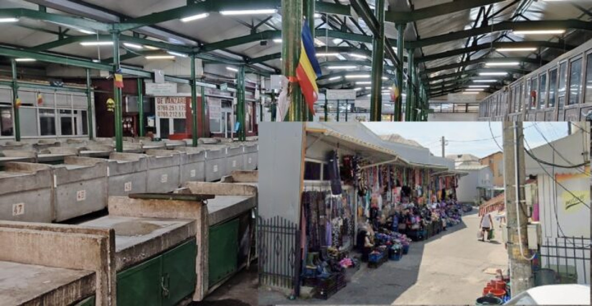 Piețele agroalimentare Zahana și Frații Buzești din Slatina, închise din cauza neregulilor sanitare