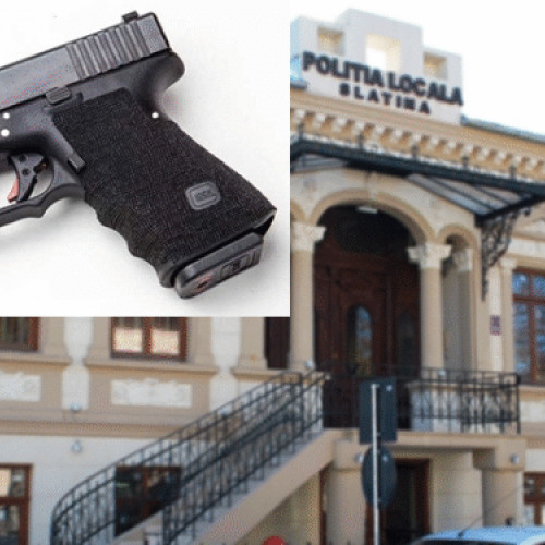 Poliția locală Slatina transferă fără plată armele către Poliția Locală Pitești